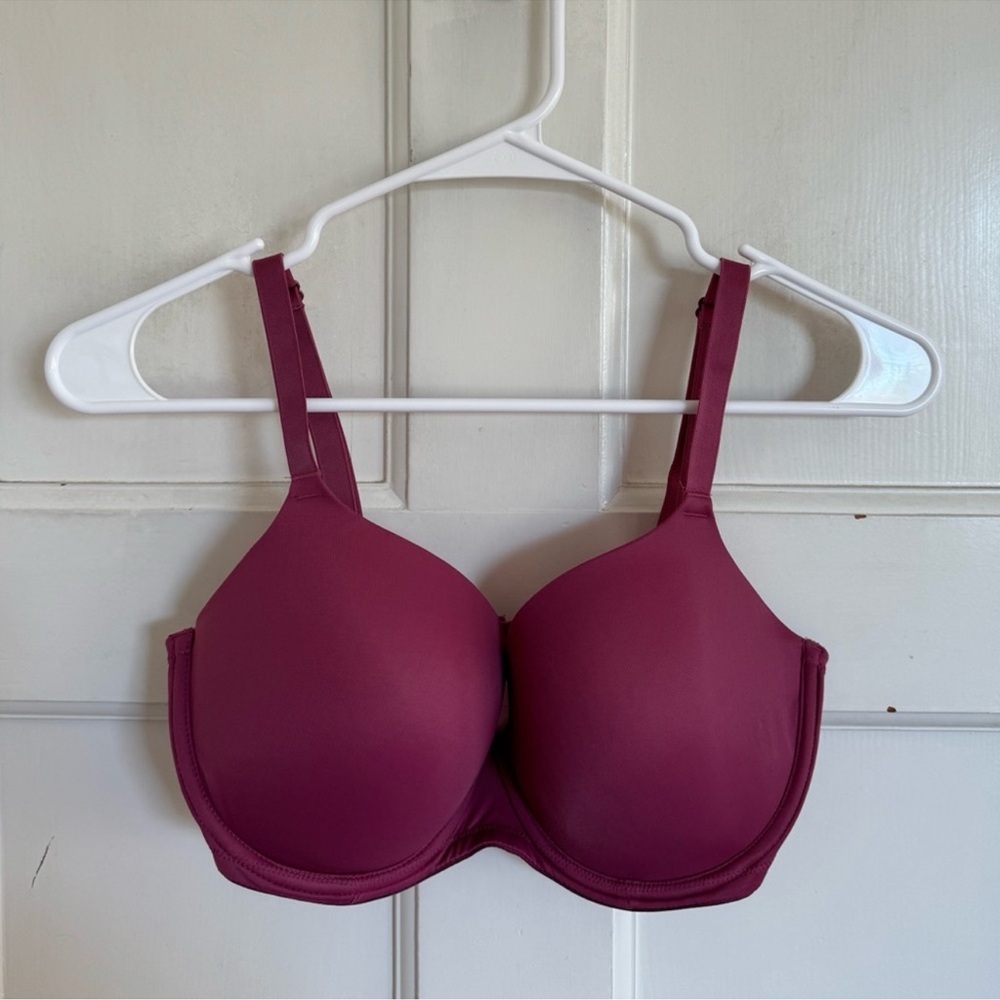 PINK Victoria’s Secret mauve purple wear everywhere lightly lined bra size‎ 34DD